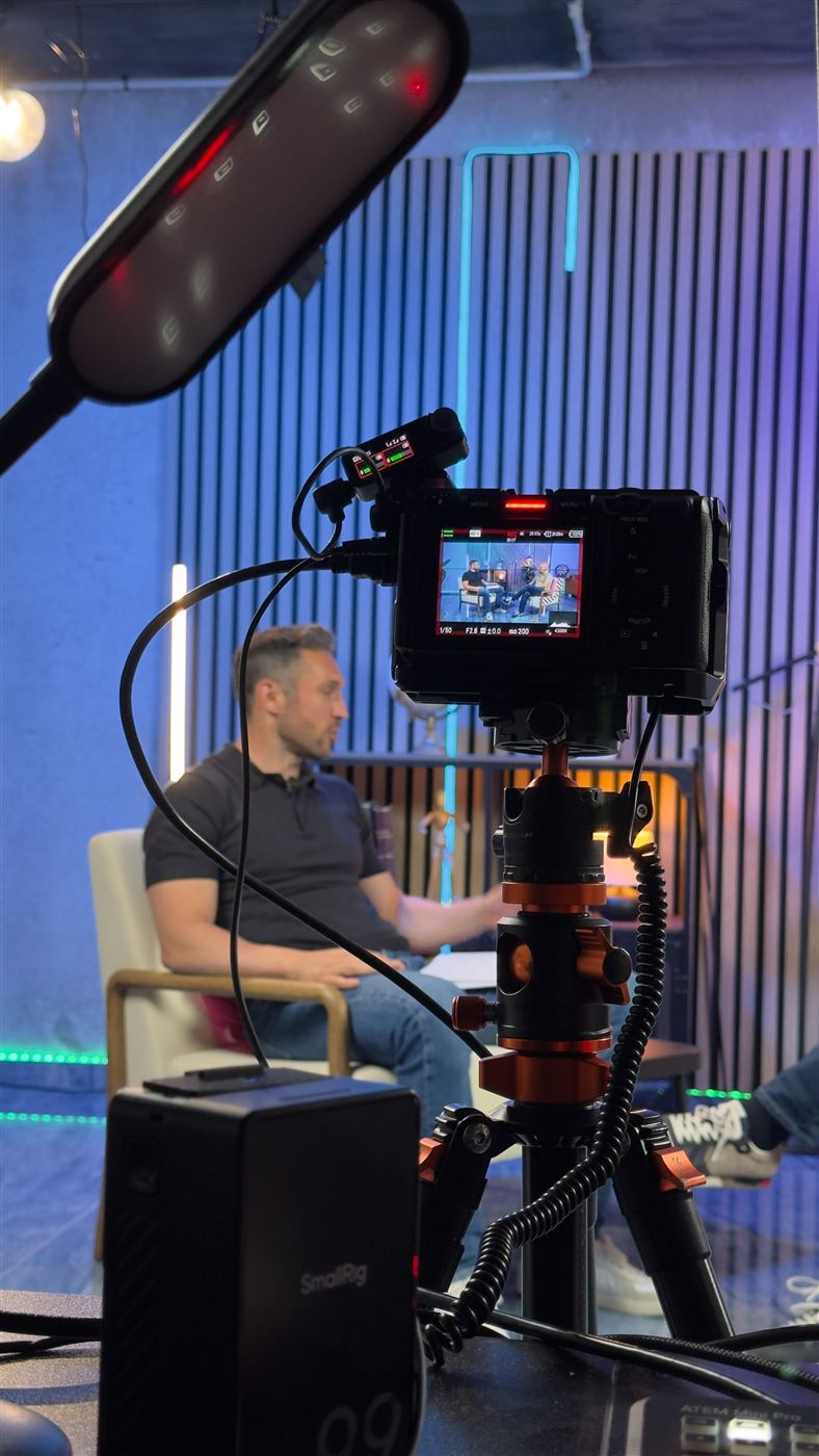 Grabación de una entrevista