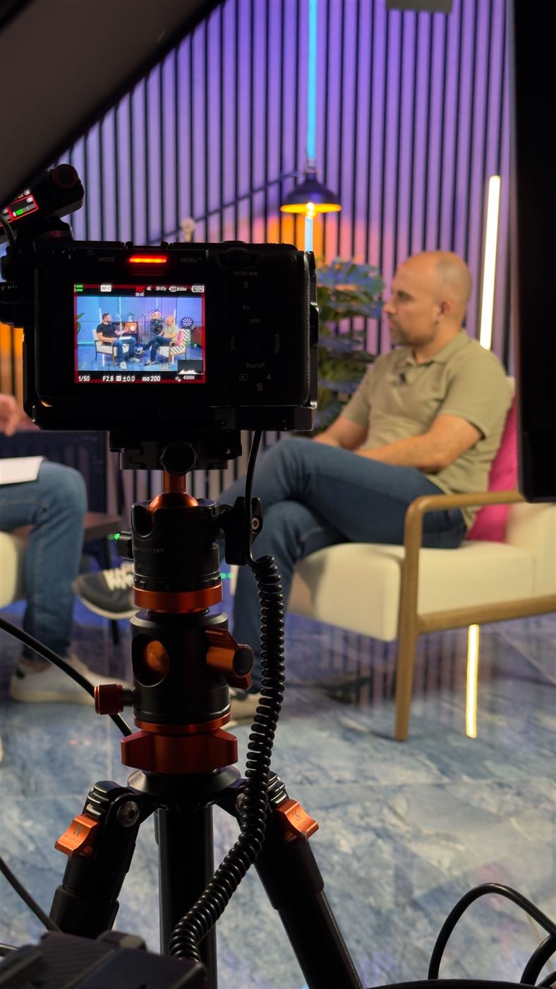Cámara grabando en directo